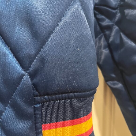 Blue Rising Sun Bomber Jacket by Classic Rock Couture - Picture 7 of 7